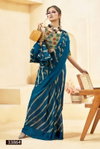 Vyanjana Vol 14 By Vallabhi Prints Shimmer Georgette With  Leheriya Print Saree Online Wholesale